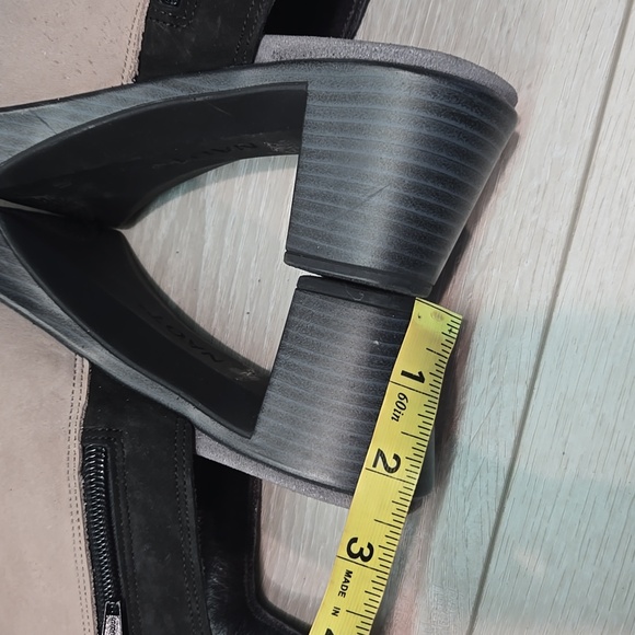 Naot Women's Ankle Leather Hook&loop Ankle Open Toe Heels Boots Shoes Sz 9 - Picture 10 of 13